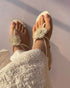 AMELIA Floral Handwork Sandals